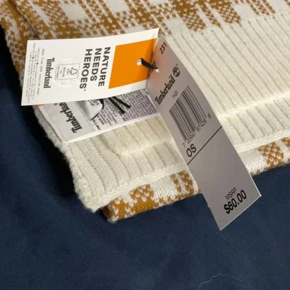 Timberland Unisex/OS Woven Scarf NWT - Picture 2 of 3